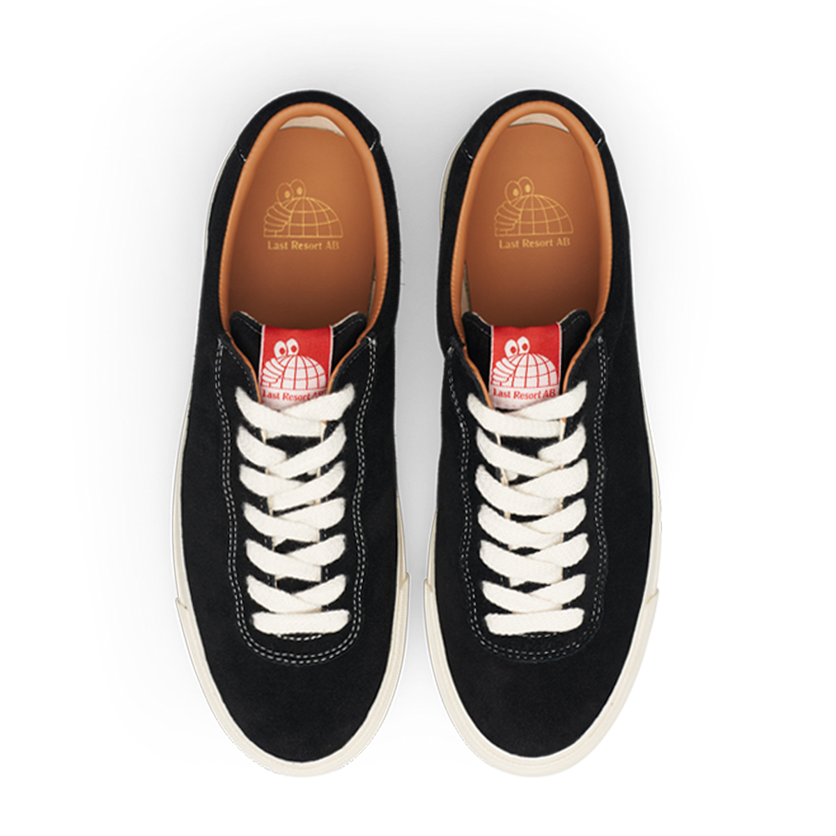 Last Resort AB - VM001 Suede Low (Black/White) | stebra skateshop