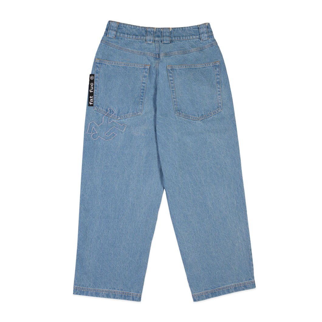fuc - Fat FUC Jeans (Stone Washed) | stebra skateshop  Pantalón ancho 