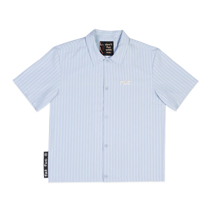 fuc - FUC Stripe Shirt (Blue) | stebra skateshop  camisa 