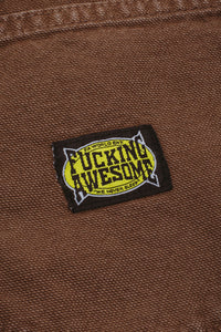 Fucking Awesome - Canvas Double Knee Short (Brown)