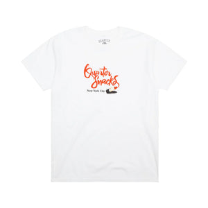 Quartersnacks - Lipstick Tee (White) | stebra skateshop camiseta T-Shirt