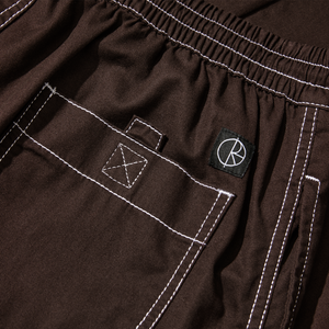 Polar Skate Co - Contrast Surf Pants (Chocolate)